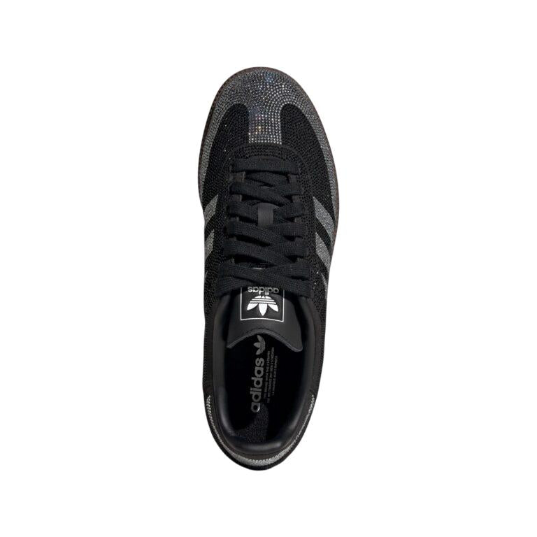 Adidas Samba OG Black Silver Rhinestones