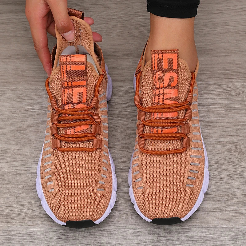 AuraStride Mesh Slip-On Sneakers