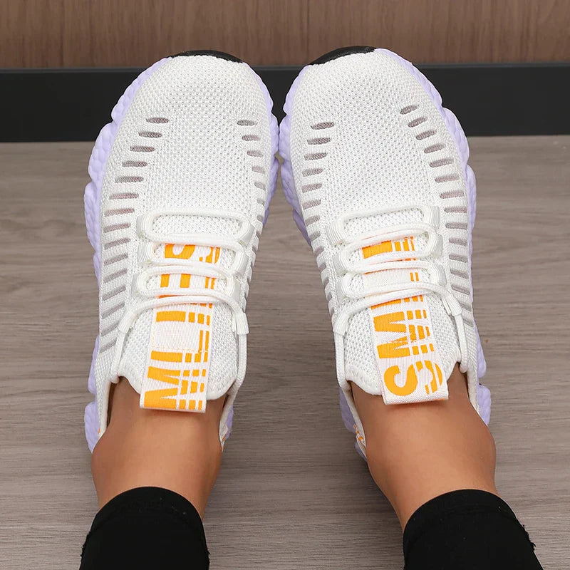 AuraStride Mesh Slip-On Sneakers