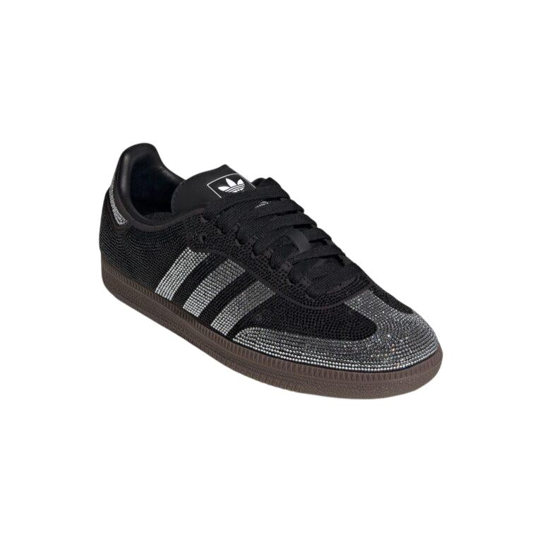Adidas Samba OG Black Silver Rhinestones